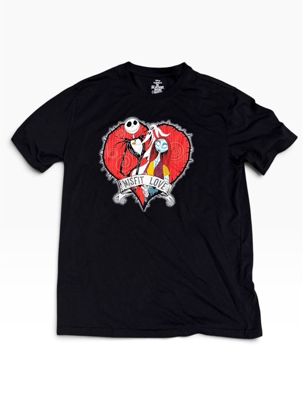 Disney The Nightmare Before Christmas Misfit Love Graphic T-Shirt (L)